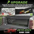 thumbnail image 3 of Truck Bed Cargo Net Compatible with Pickup Truck Bed Organizer Stretchable 4'x4' to 7'x7' High Elastic Heavy Duty Upgraded Reinforced Storage Net with 10 Metal Carabiners (Single Layer), 3 of 7