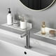 thumbnail image 5 of Estantería para lavabo, estante para colgar en la pared sin agujeros, estante para lavado de baño y baño, 5 of 5