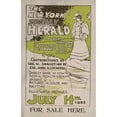 thumbnail image 3 of Charles Hubbard Woodbury 13x18 Black Modern Framed Museum Art Print Titled - The New York Sunday Herald, July 14th 1895 (1895), 3 of 5