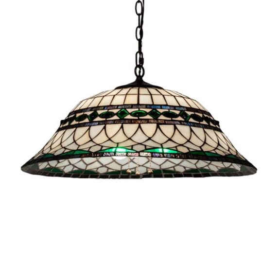 Meyda Lighting 24" Wide Tiffany Roman Pendant