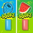 thumbnail image 7 of PUR Jumbo SOURZ Gum, Aspartame Free, 100% Xylitol, Natural Flavor Blue Raspberry, Watermelon, 20 Pieces, Pack of 1, 7 of 7