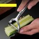 thumbnail image 2 of 1pc Zinc Alloy Stainless Steel Peeler, Fruit And Vegetable Peeling Knife, 2 of 4