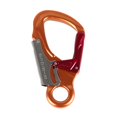 thumbnail image 2 of Bloqueo automático Catabinador doble Hook Snap Hook Keychain Spring Snap Hook 35kn para atacar la escalada Swing Rock Climbing, 2 of 8