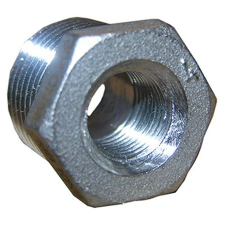 

0.5 x 0.375 in. Stainless Steel Hex Bushing