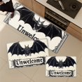thumbnail image 5 of YIMEIS Halloween decoration Kitchen rugs Washable flannel bat Printed Area Rug and Mats DoorMats, bath mat,Autumn and Winter Festival Decoration15.7'' x 23.6''+19.7'' x 31.5''+17.7'' x 47.2'', 5 of 7