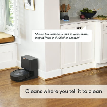 iRobot Roomba Combo j5 Robot Vacuum and Mop - Graphite