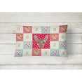 thumbnail image 2 of Caroline's Treasures CK5219PW1216 Mexican Hairless Dog Love Canvas Fabric Decorative Pillow, Red, 12H x16W, multicolor, 2 of 3