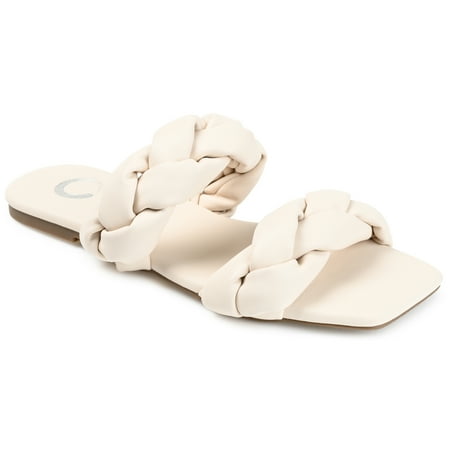 

Journee Collection Womens Arietta Slide Low Block Heel Sandals