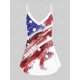 thumbnail image 2 of Top Cami de Talla Extra con Estampado de Bandera de Estados Unidos Rosegal  Camisetas sin mangas de talla grande, 2 of 5