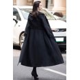 thumbnail image 4 of Gabardina Ebossy para mujer con doble botonadura, color negro, 4 of 6