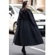 thumbnail image 4 of Gabardina Ebossy para mujer con doble botonadura, color negro, 4 of 6
