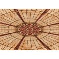 thumbnail image 1 of Ahgly Company Machine Washable Indoor Rectangle Transitional Mahogany Brown Area Rugs, 5' x 7', 1 of 7