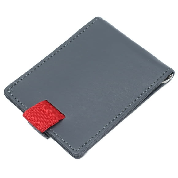 Ridge Wallet, Exquisite Light Gray Gift Pull Wallet For Daily Use
