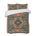 thumbnail image 2 of Vintage Southwest Full Size Down Alternative Comforter, Lightweight Comforter Quilt Bedding Set with Pillow Shams Ethnic Modern Geometric All Seasons Bed Comforter Duvet Insert 78"x90", 2 of 7