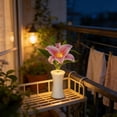 thumbnail image 4 of Lunxisen 4 Pcs Flower Pot Night Light Desk Lamp Home Decor Ambient Lighting Gift Idea, 4 of 8