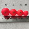 thumbnail image 7 of Floating Bobbers 10Pcs Ball Foam Buoyancy Balls Eva Foam Fishing Floating Good Concentricity High Recognition Indicator Strike Red 30Mm Fangkenuo, 7 of 7