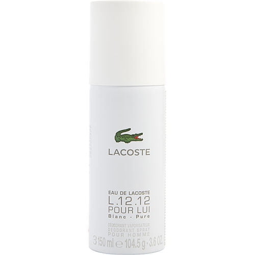 Lacoste blanc clearance deo