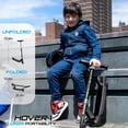 thumbnail image 4 of Kids Folding Kick Scooter with LED Light  Wheels, Adjustable Handle, and Lightweight Design, 4 of 5
