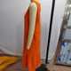 thumbnail image 4 of Vestido casual de mujer Vestido estilo boho con bolsillo Ropa de vacaciones (Naranja XXL) Tmvgtek Para estrenar, 4 of 5