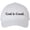 White, variant on God Is Good Embroidered Dad Hat Christian Faith Baseball Cap Inspirational Religious Hat (Red)