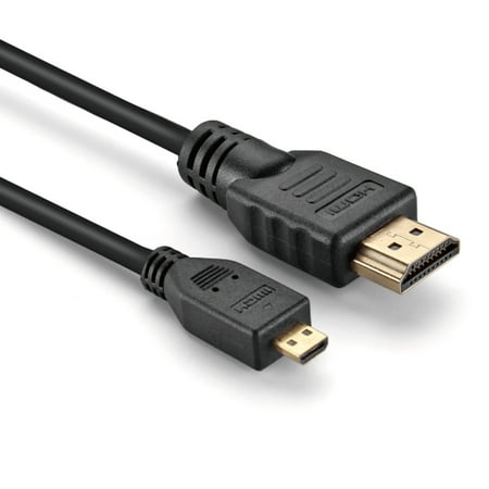 Micro HDMI to HDMI cable, HDMI cable for Sony Alpha a6000 a6300 a6500 a5000 a5100 a77II a7IIK a99II a7 a68 &