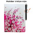 thumbnail image 2 of Jkytec case for iPad 6th 5th Generation 9.7 inch, for iPad Air 1/Air 2 Rotating smart Cover Stand with Wake up Sleep for A1893 A1954 A1822 A1823 A1566 A1567 A1474 A1475 (Cherry Flower), 2 of 6