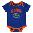 thumbnail image 2 of Newborn & Infant Outerstuff Florida Gators Three-Pack All Day Play Bodysuit Set, 2 of 4