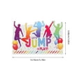 thumbnail image 2 of PAMINGONO White Cardstock Jump Invitations with Unique Design for Fun and Lively Party Celebrations, 2 of 7