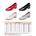 thumbnail image 2 of UKAP Ladies Anti-Slip Slip On Pumps Wedding Lightweight Red 4.5, 2 of 9