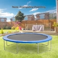 thumbnail image 2 of HOMCOM Coussin de Trampoline ⌀12 Pieds ⌀144 Pouces Ressort de Sécurité de Remplacement, Bleu, 2 of 10