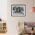 thumbnail image 3 of Historic Framed Print, Skating while they work: messenger girls in a large Western Union Telelgraph Company on roller skates, 17-7/8" x 21-7/8", 3 of 9