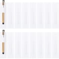 thumbnail image 1 of 50 Pcs Pen Gift Boxes Kraft Empty White Gift Box for Pen Slip-in Ballpoint Pen Gift Box with Clear Window for Pencil Fountain Pen Display and Office Supplies 6.06x1.54x0.04inch, 1 of 5