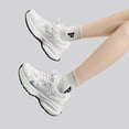 thumbnail image 6 of BERANMEY Women's Walking Shoes Cushion Running Tennis Comfortable Breathable Mesh Lightweight Gym Workout Athletic Fashion Sneakers, 6 of 7