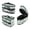 Fresh Green Leaf Theme, variant on HELLHERO Floral Handheld Travel Iron Case Most Iron for Clothing Ironing Machines, Bag Only