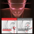 thumbnail image 5 of 3.5mm Earphone 90 Degrees Volume Wire Control In-ear Subwoofer Music Gaming Earbuds Red, 5 of 5