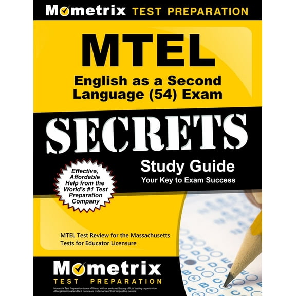 MTEL English as a Second Language (54) Exam Secrets Study Guide : MTEL Test Review for the Massachusetts Tests for Educator Licensure (Paperback)