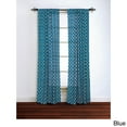 thumbnail image 2 of Rizzy Home Moroccan Window Panel, 42 by 84-Inch, Navy/White, 2 of 5