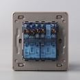 thumbnail image 4 of Mistaha Light Switch 15A 250V Single Pole Decorator Wall Light Switch with Wall Plate Quiet, 4 of 8