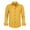 Yellow@GC@, variant on Men's Buttons Down Suit Shirts Long Sleeve Dress Shirts For Men Trendy Solid Color Plus Size Lapel Soft Lightweight Business Tops