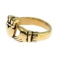 thumbnail image 4 of Small Gold Claddagh Ring - Irish Celtic Symbol of Love, Loyalty & Friendship size 7, 4 of 4