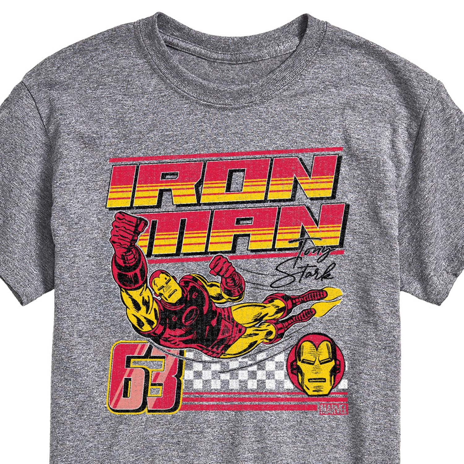 Marvel Iron Man - Racing - Men's Short Sleeve Graphic T-Shirt