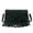 Black, variant on Leather Envelope Fringe Shoulder Bag Tassel Crossbody Handbag Women's Purse (Black)