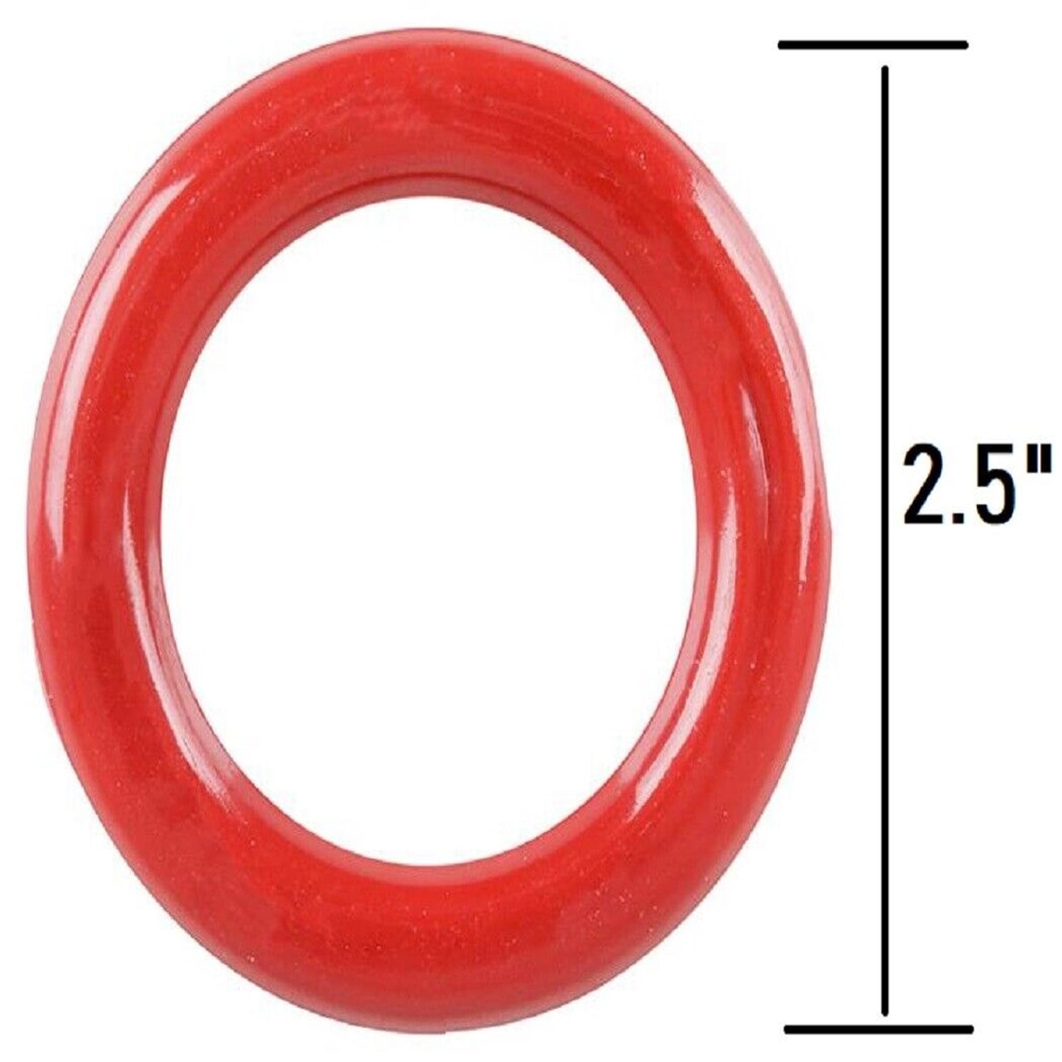 Red Carnival Rings (12 Pieces) 2.5. Carnival Ring Toss Game. Plastic