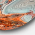 thumbnail image 3 of Designart - Beautiful Lake Superior Agate' Disc Abstract Metal Circle Wall Art, 3 of 4