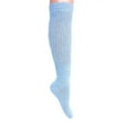 thumbnail image 2 of Lightweight Slouch Knee High Socks 3 Pairs Shoe Size 5-10 (Light Blue), 2 of 10