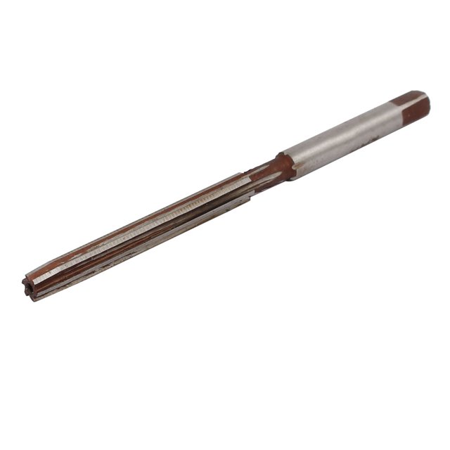 Reamer manual de metal de 5 mm de diámetro de corte, 6 flautas, vástago recto, 87 mm de largo