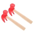thumbnail image 2 of MasteelfCA 2Pcs Children Wood Hammer Tool Toy Simulation Maintenance Hammer Tools Toy, 2 of 8