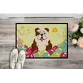 thumbnail image 2 of Carolines Treasures BB6121JMAT 24 x 36 in. Easter Eggs English Bulldog Brindle White Indoor or Outdoor Mat, 2 of 4
