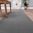 thumbnail image 1 of Your Choice Length & Color Solid Non-Slip Carpet Runner Rug Rubber Backed, 1 of 6