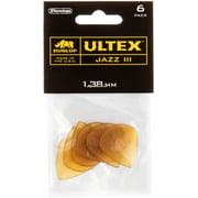Dunlop 427P Ultex Jazz III, 1,38 mm, pack de 6 joueurs